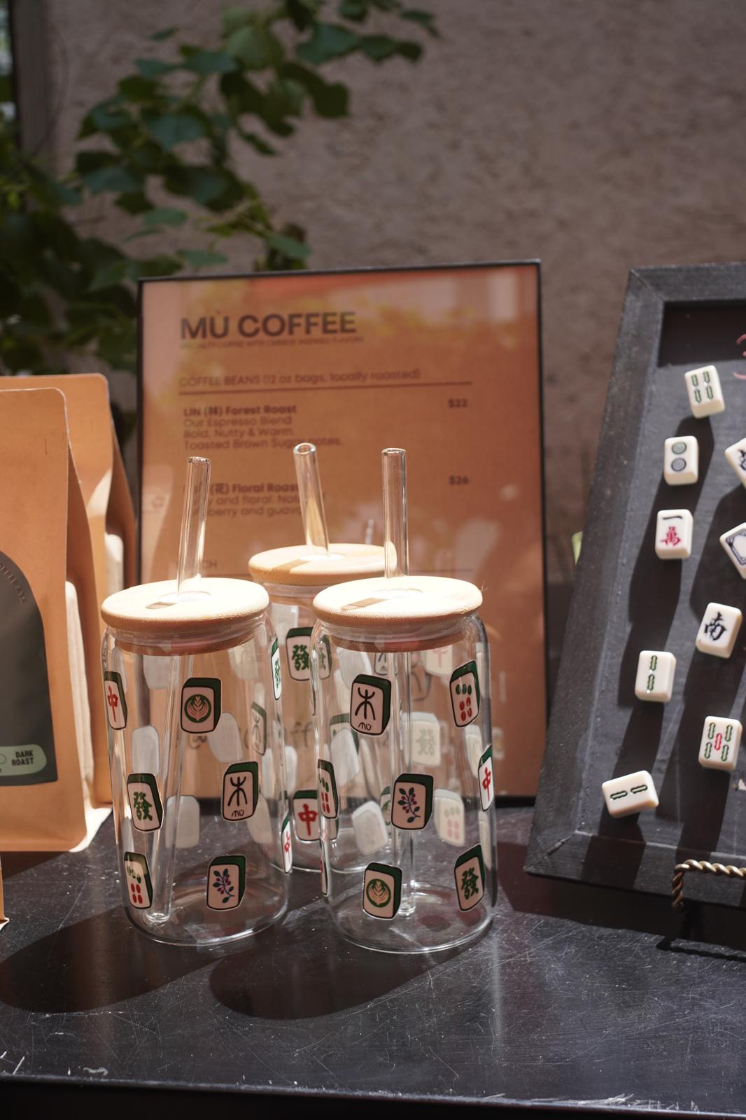 Mahjong glasses merchandise